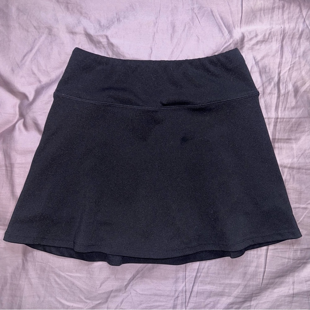 Black Athletic Skirt / Skort